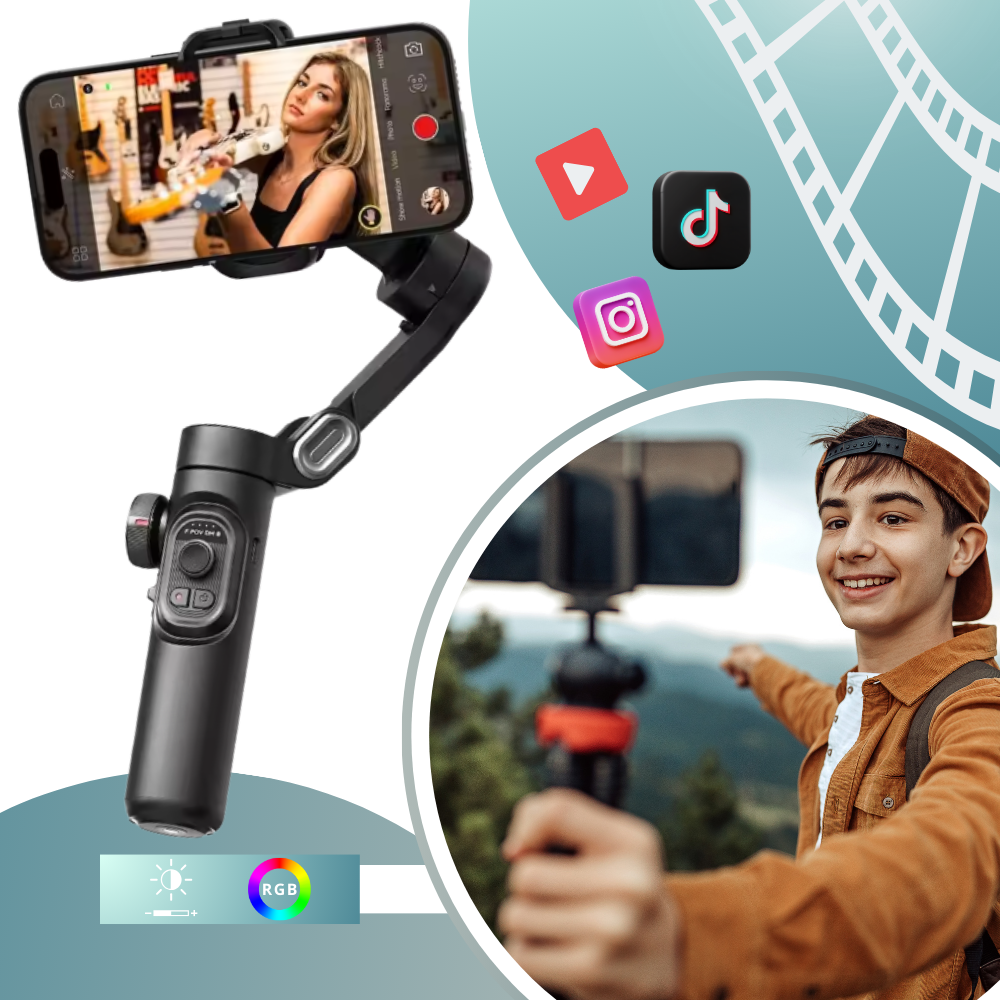 AI Tracking Phone Stabilizer