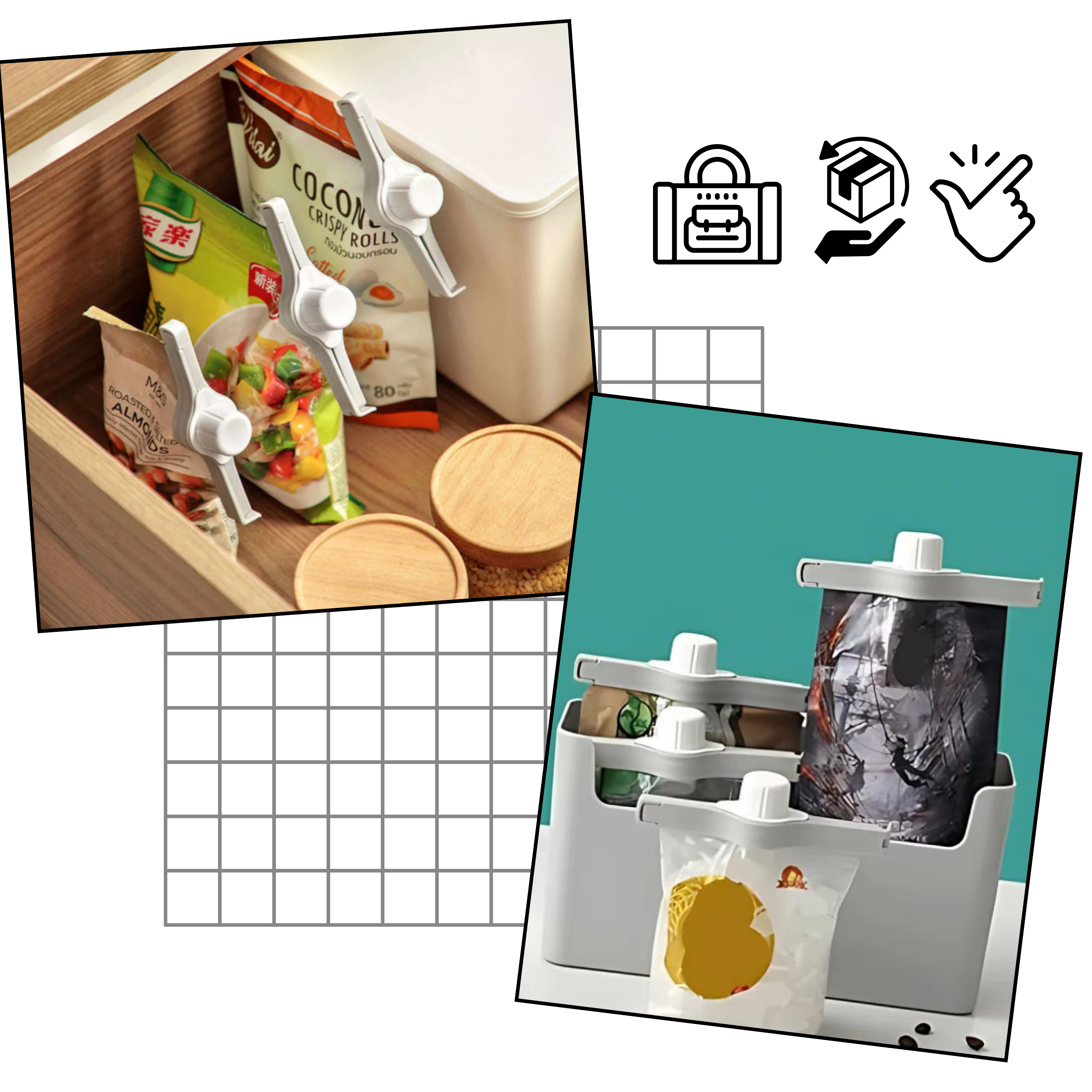 Airtight Chip Bag Clips