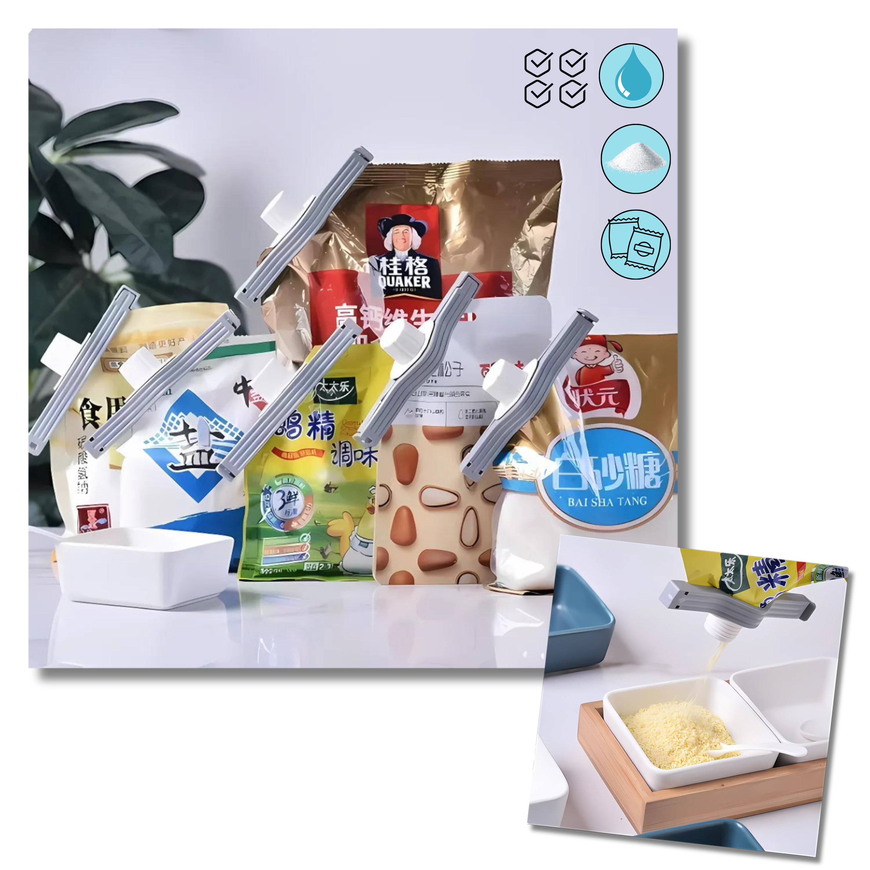 Airtight Chip Bag Clips