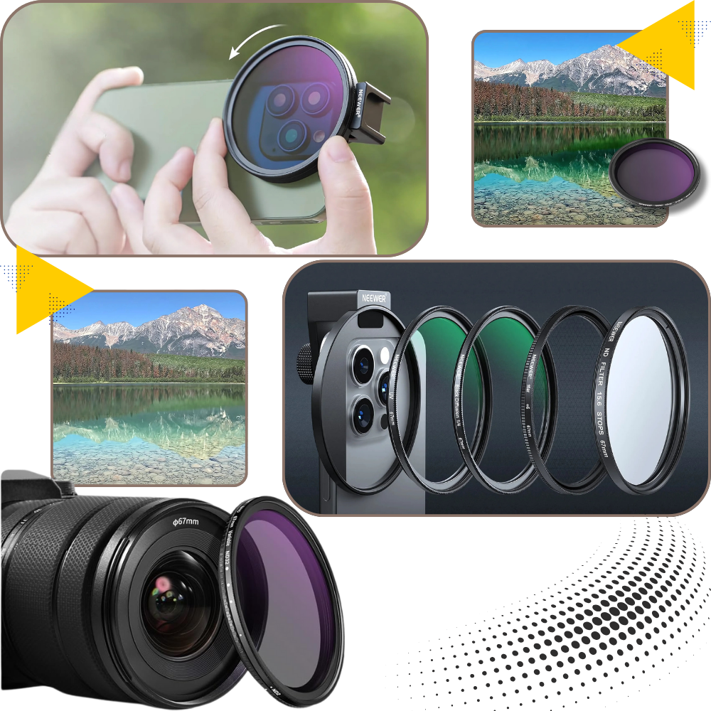Anti-Leak Phone Camera Lens