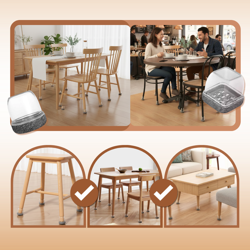 Anti-Scratch Furniture Leg Socks
