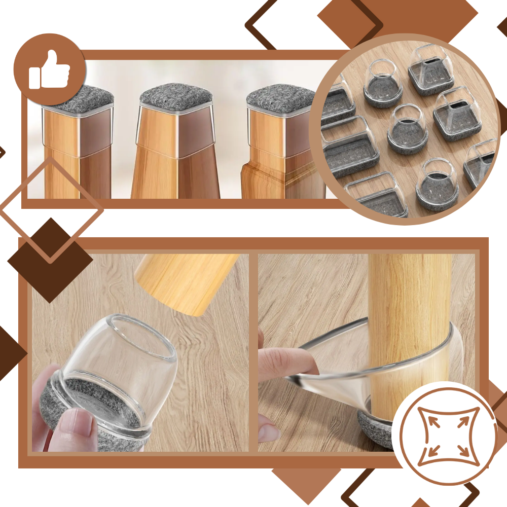 Anti-Scratch Furniture Leg Socks