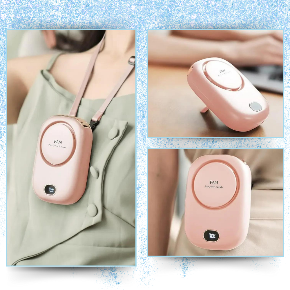 Bladeless Adjustable Portable Neck Fan