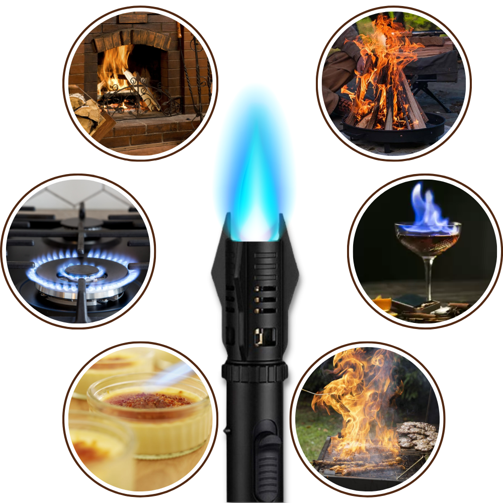 Blue Flame Windproof Lighter
