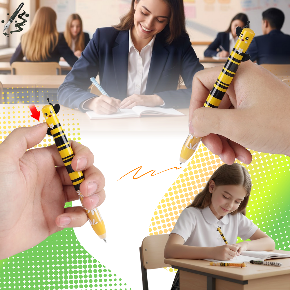 Cartoon Festive Heat Erase Pens