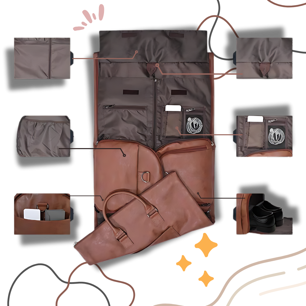 Convertible Garment Duffel Bag