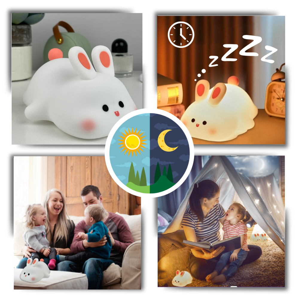 Cozy Adorable Bunny Night Light