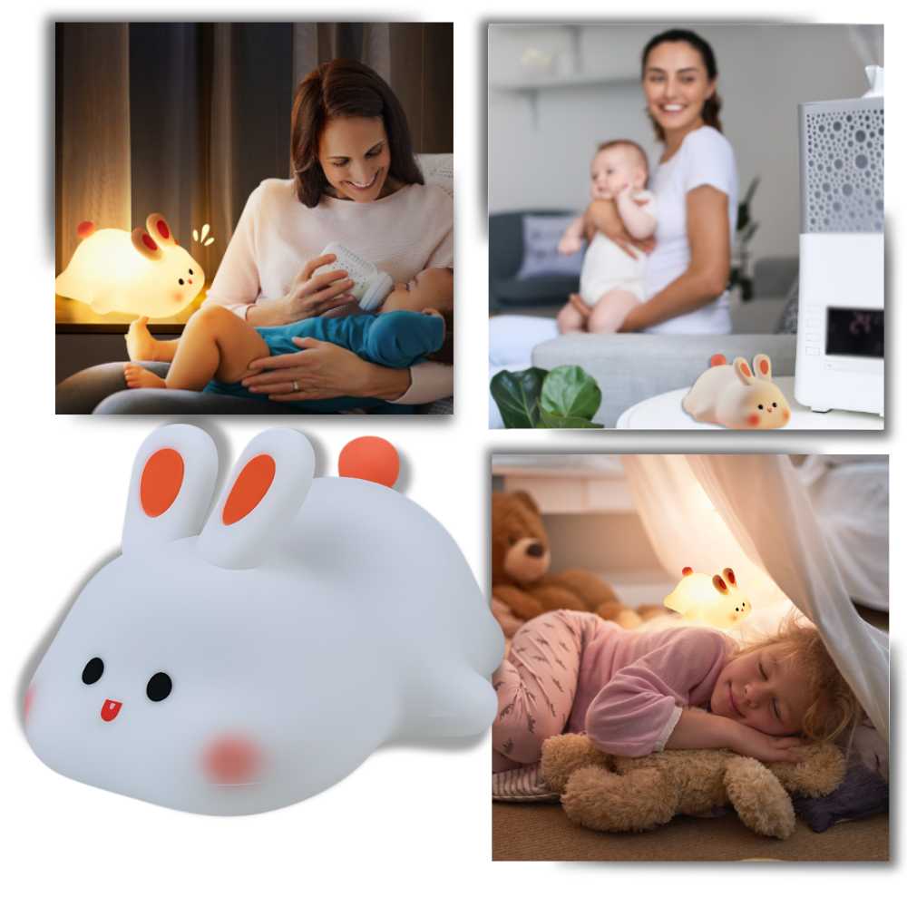 Cozy Adorable Bunny Night Light