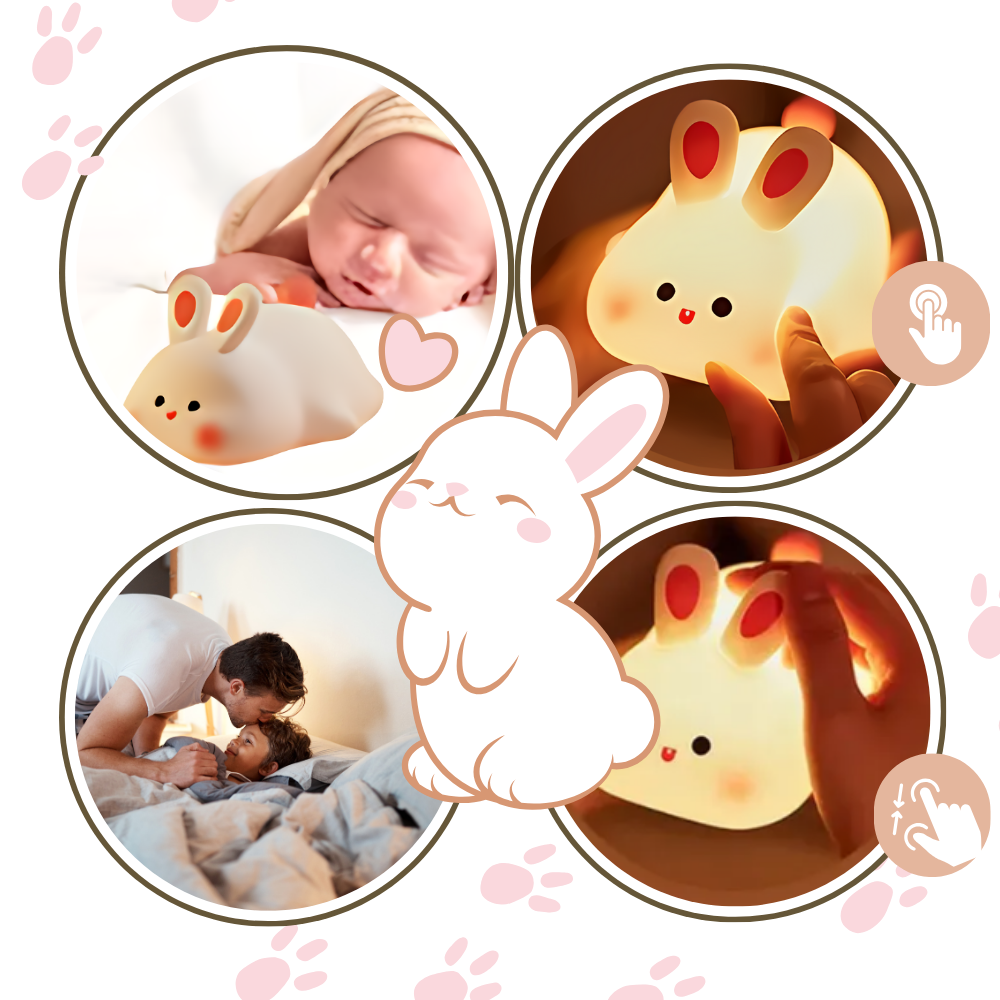 Cozy Adorable Bunny Night Light