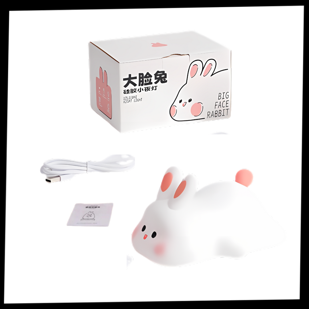 Cozy Adorable Bunny Night Light