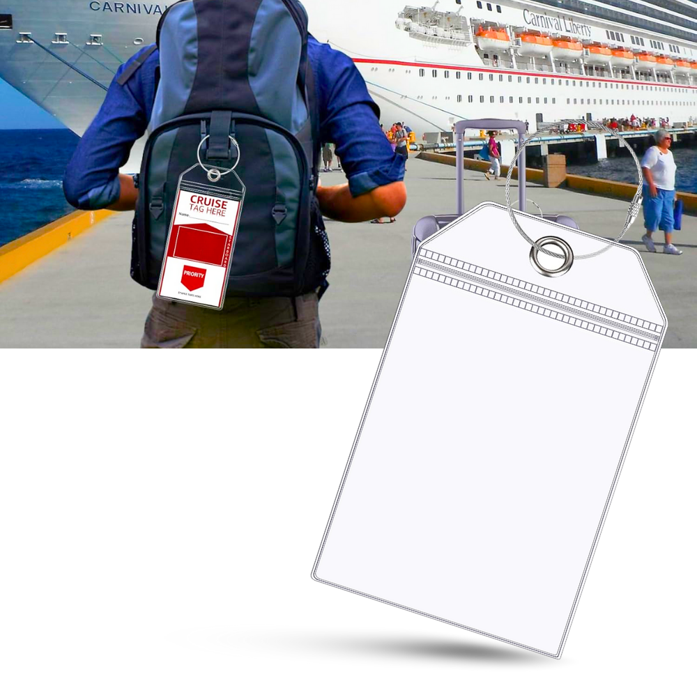 Custom Waterproof Luggage Tag