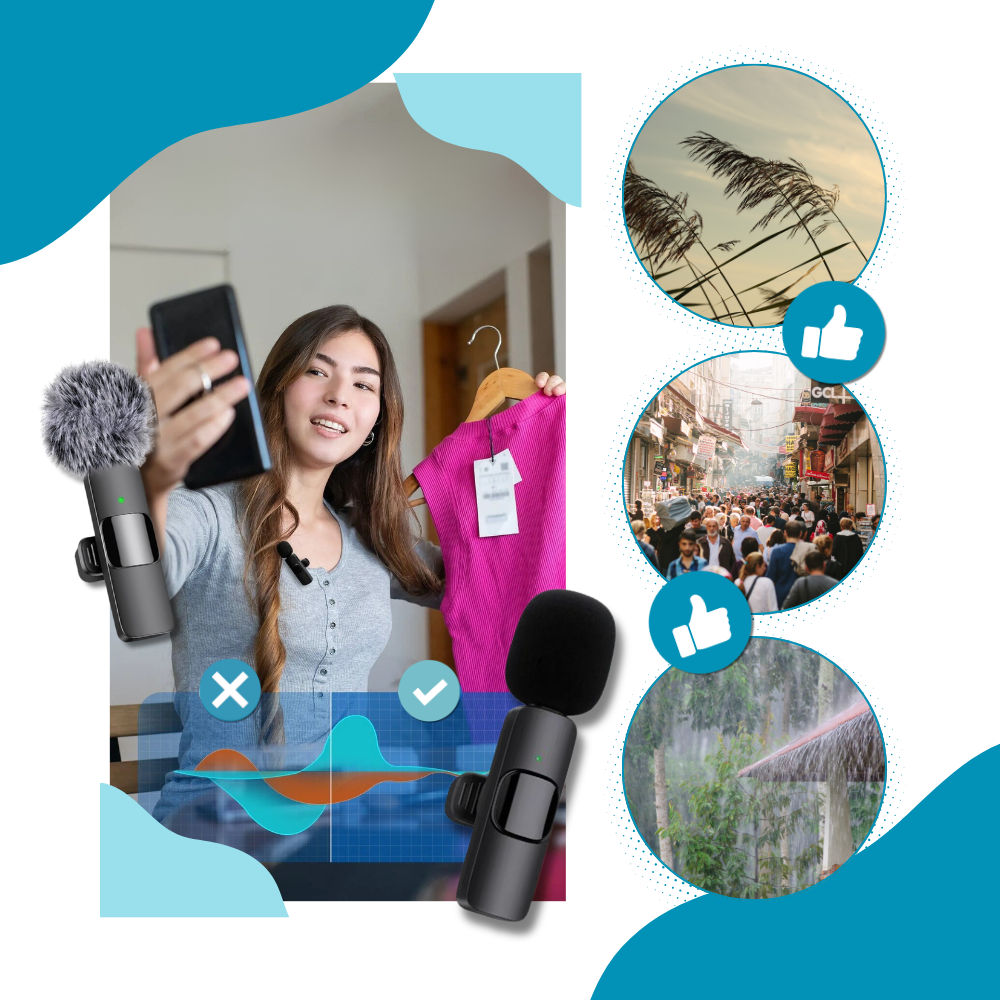 Dual Noise Cancellation Mic