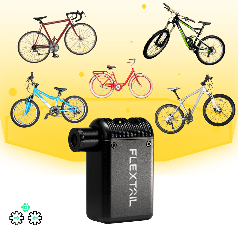 Dual Valves Bike Tire Pump