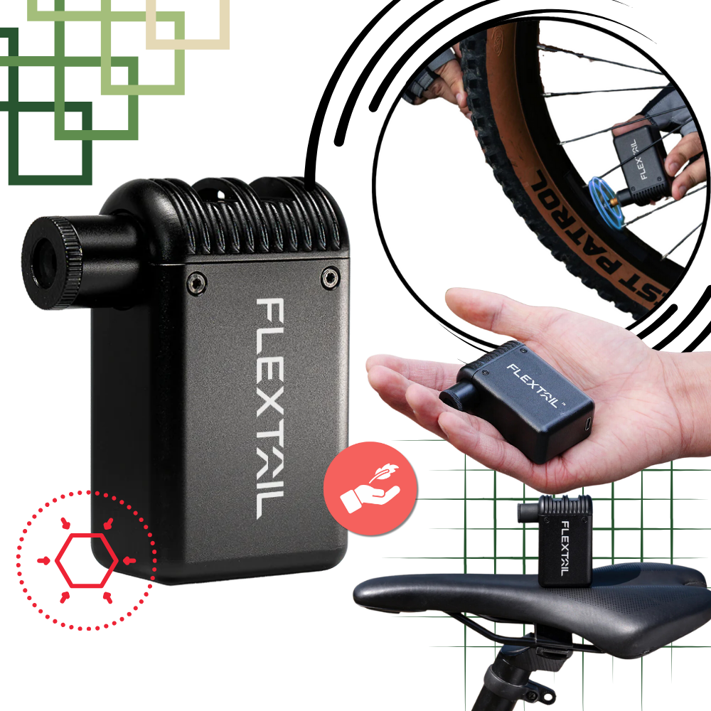 Dual Valves Bike Tire Pump