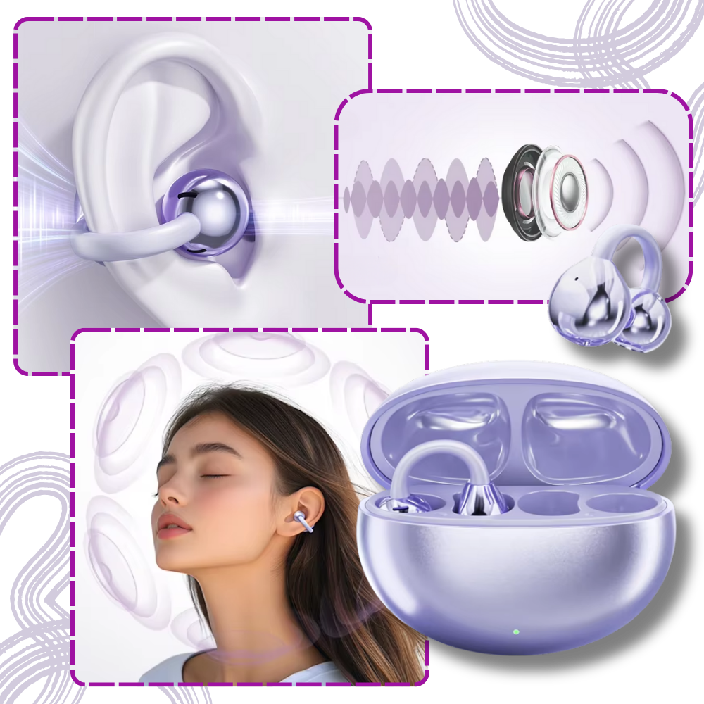 DualSync Clip Headphones