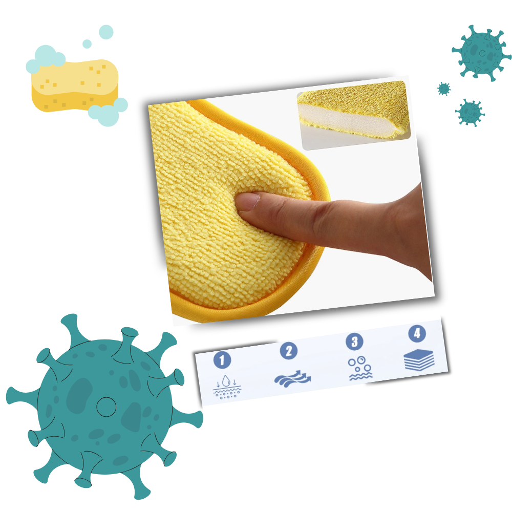 Durable Reusable Dish Sponge