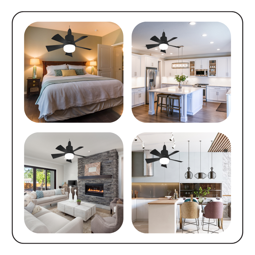 E27 Socket Fan Light