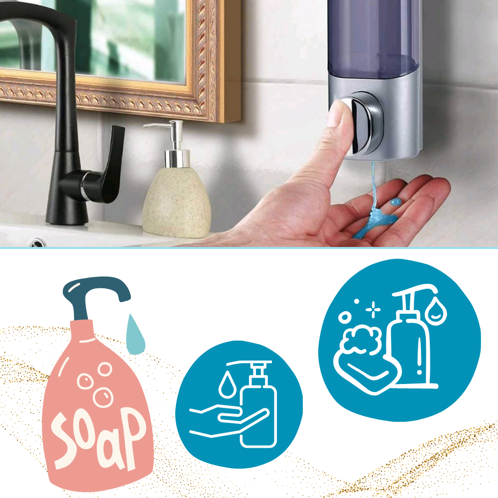 Easy Control Wall Mounted Soap Dispenser