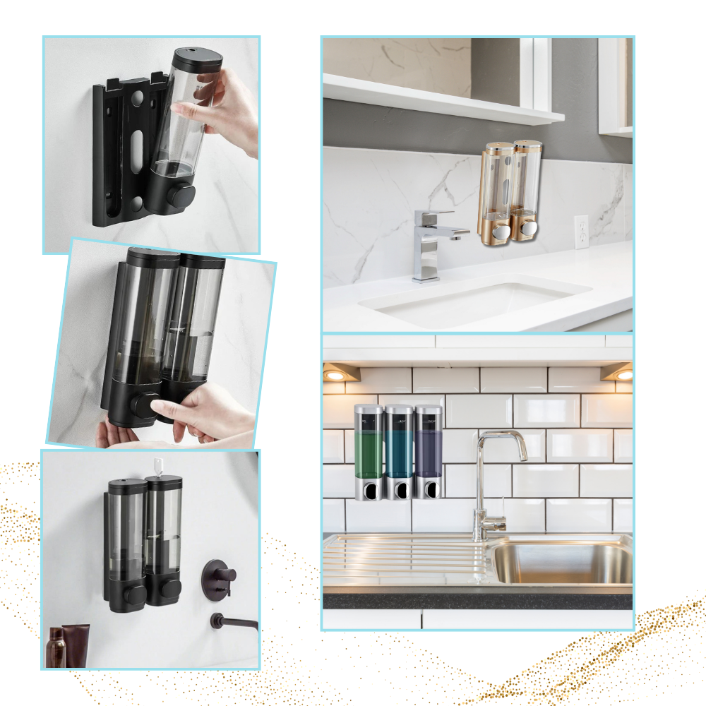 Easy Control Wall Mounted Soap Dispenser