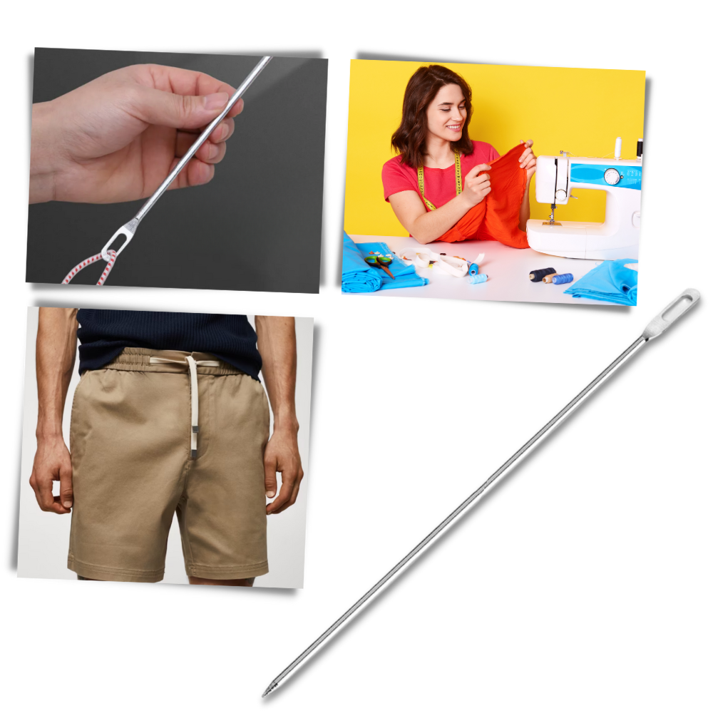 Easy Waistband Drawstring Threader