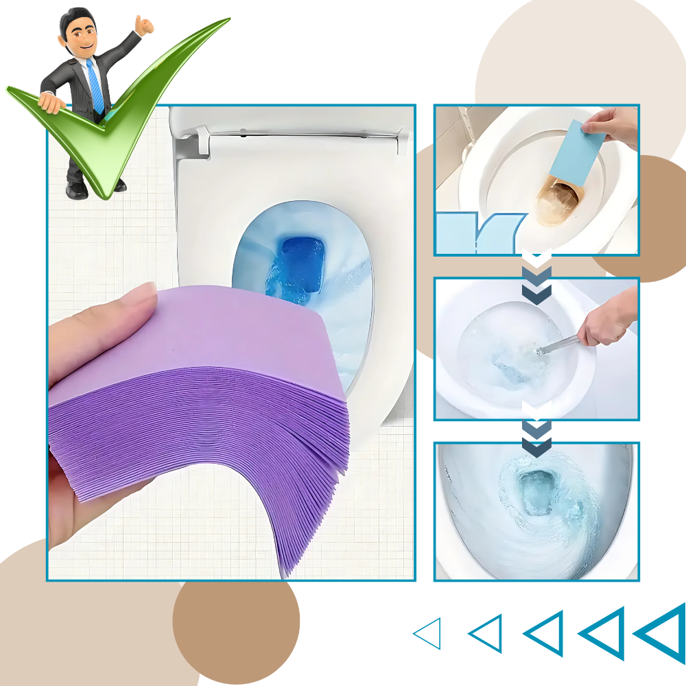 Eco Clean Toilet Sheets