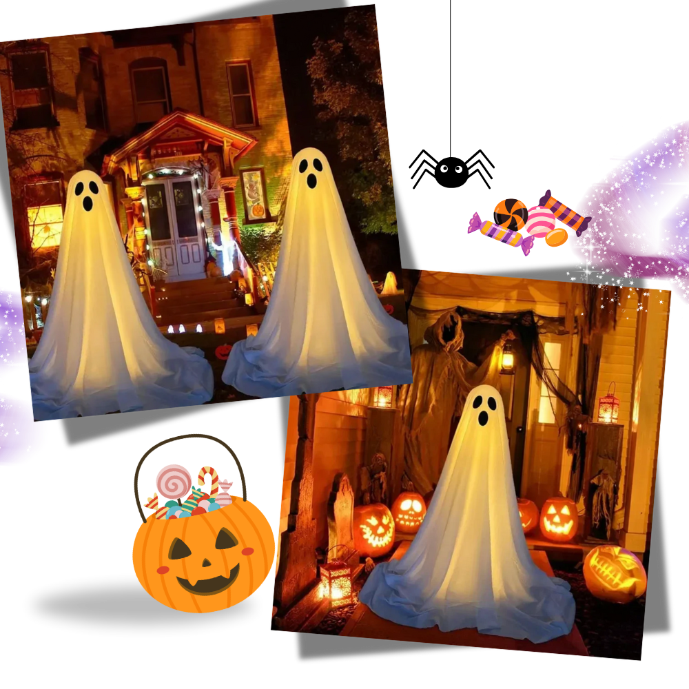 Eerie Bright Display Halloween Ghost