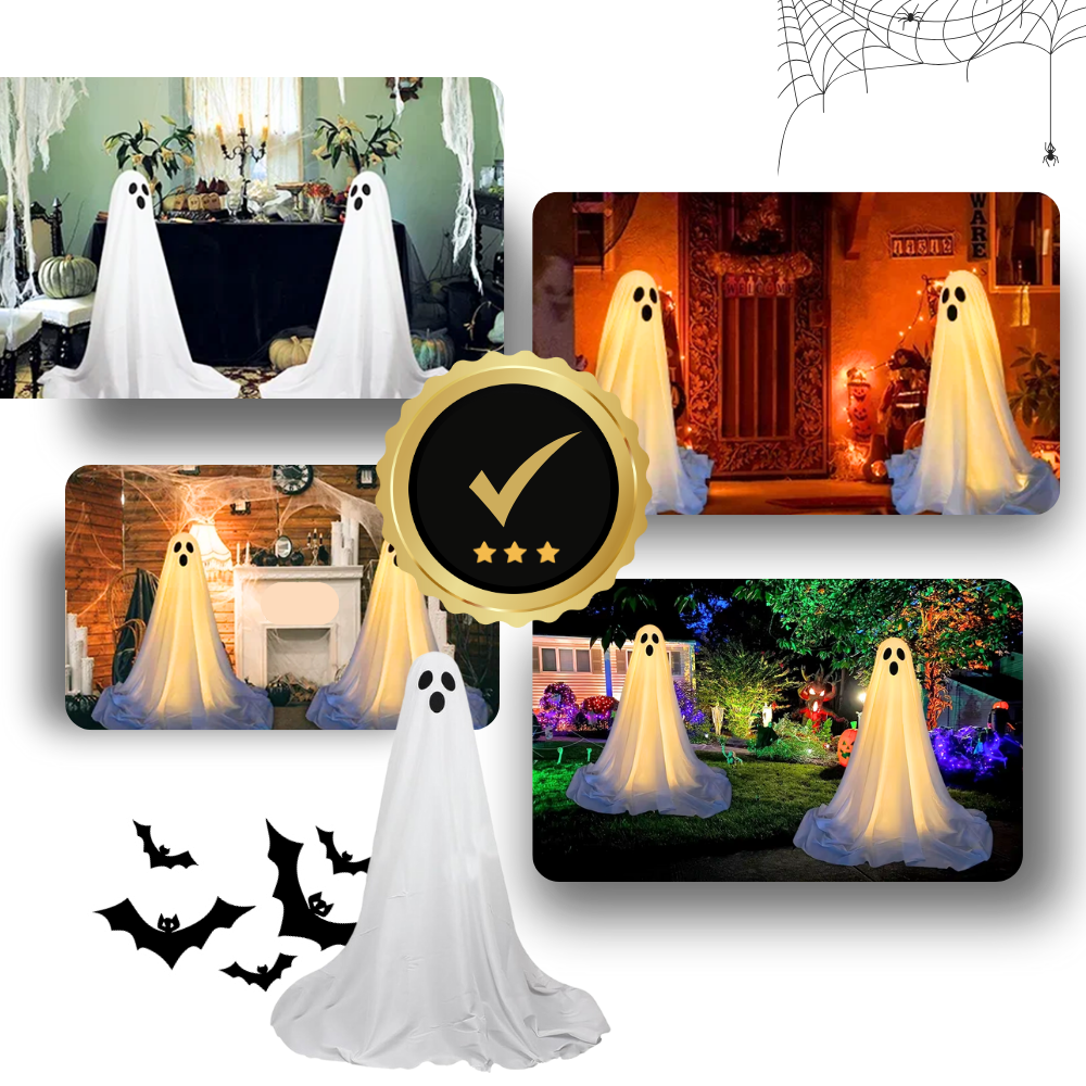 Eerie Bright Display Halloween Ghost