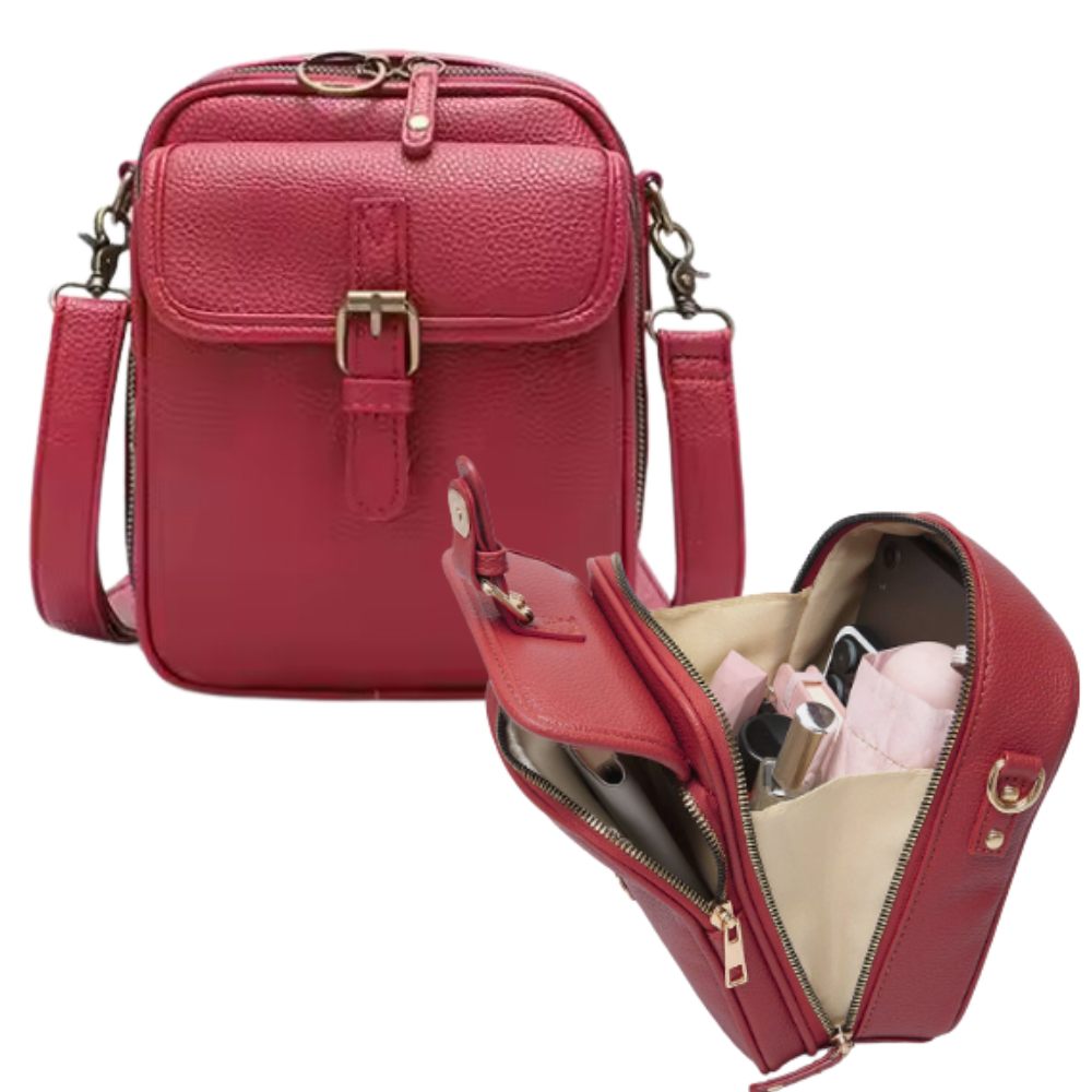 Vintage All-in-One Crossbody Bag