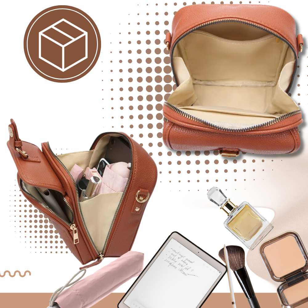 Vintage All-in-One Crossbody Bag