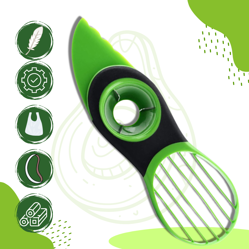 Ergonomic Multifunctional Avocado Tool