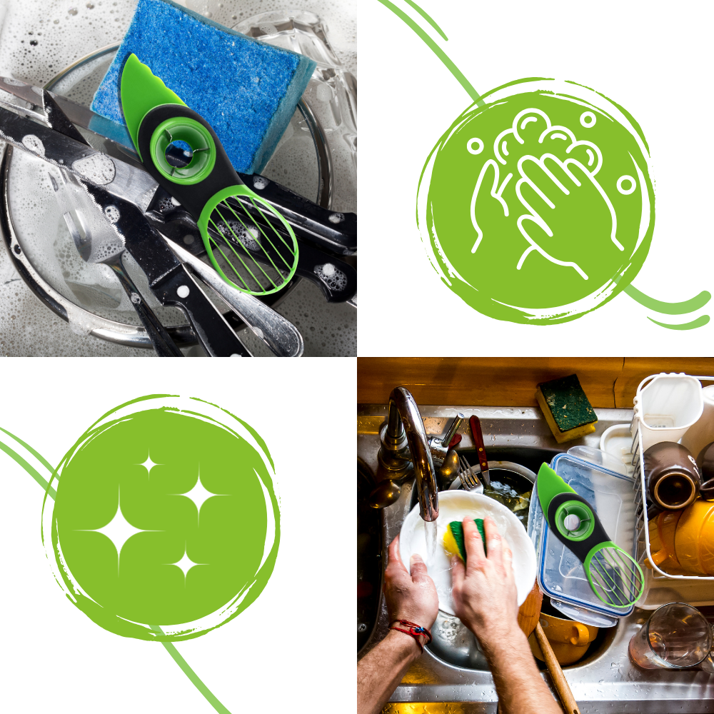 Ergonomic Multifunctional Avocado Tool