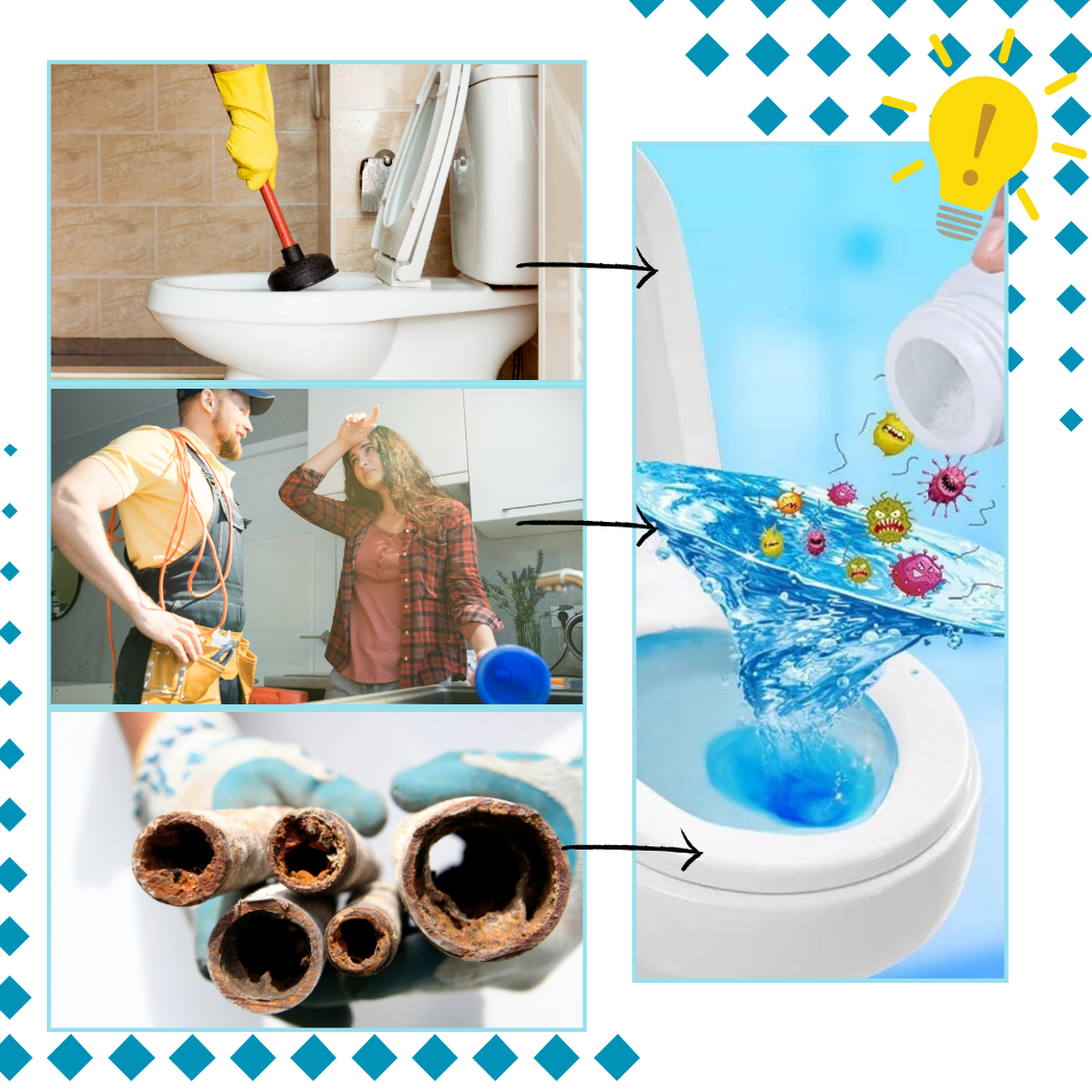 Fast-Acting Drain Blockage Cleaner