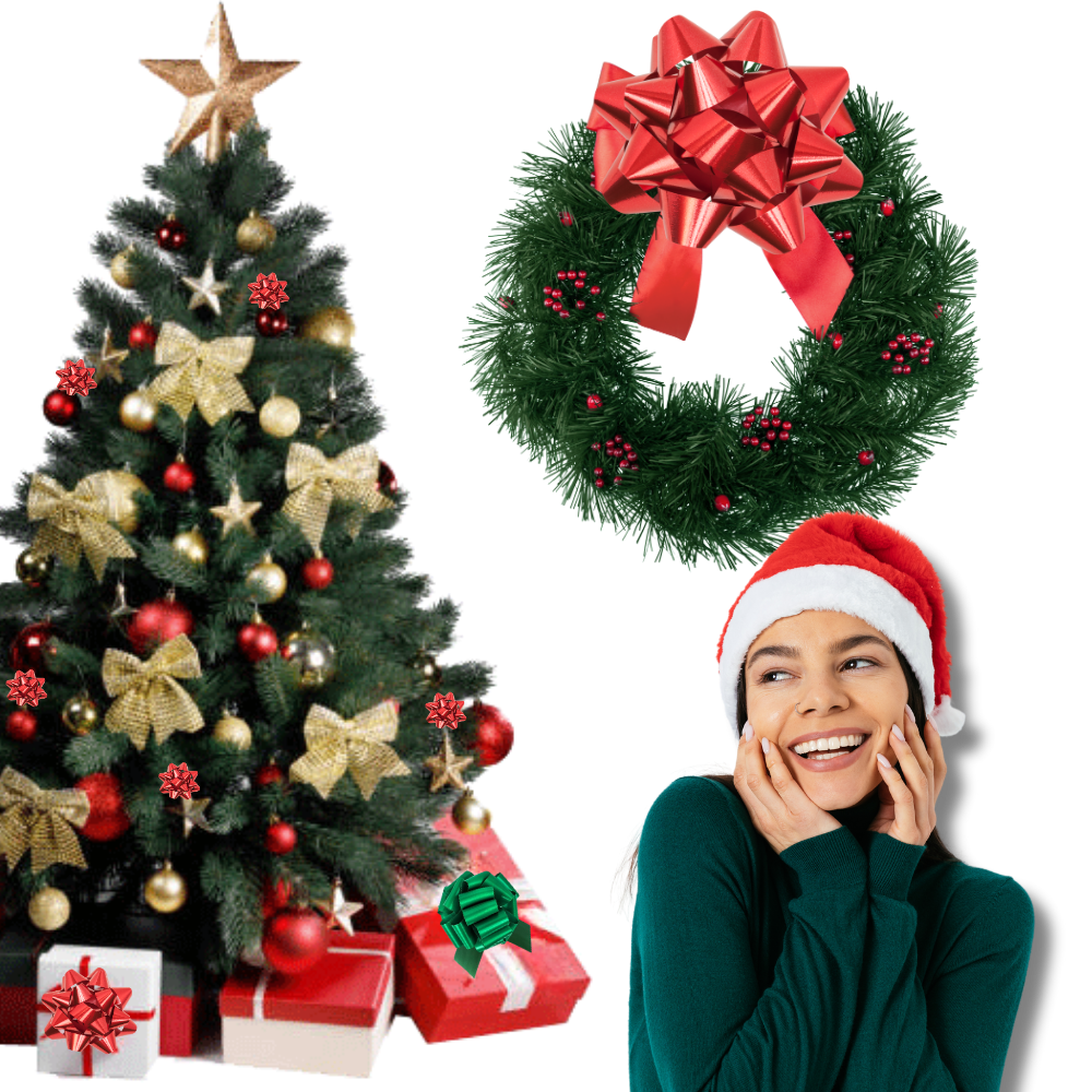 Festive Easy Assembly Ribbon Bows