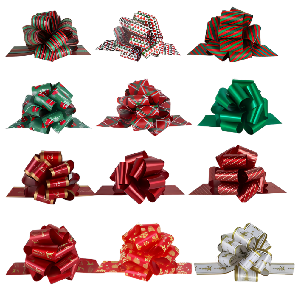 Festive Easy Assembly Ribbon Bows