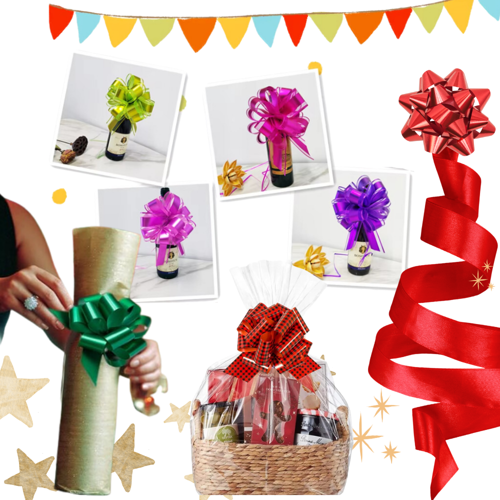 Festive Easy Assembly Ribbon Bows