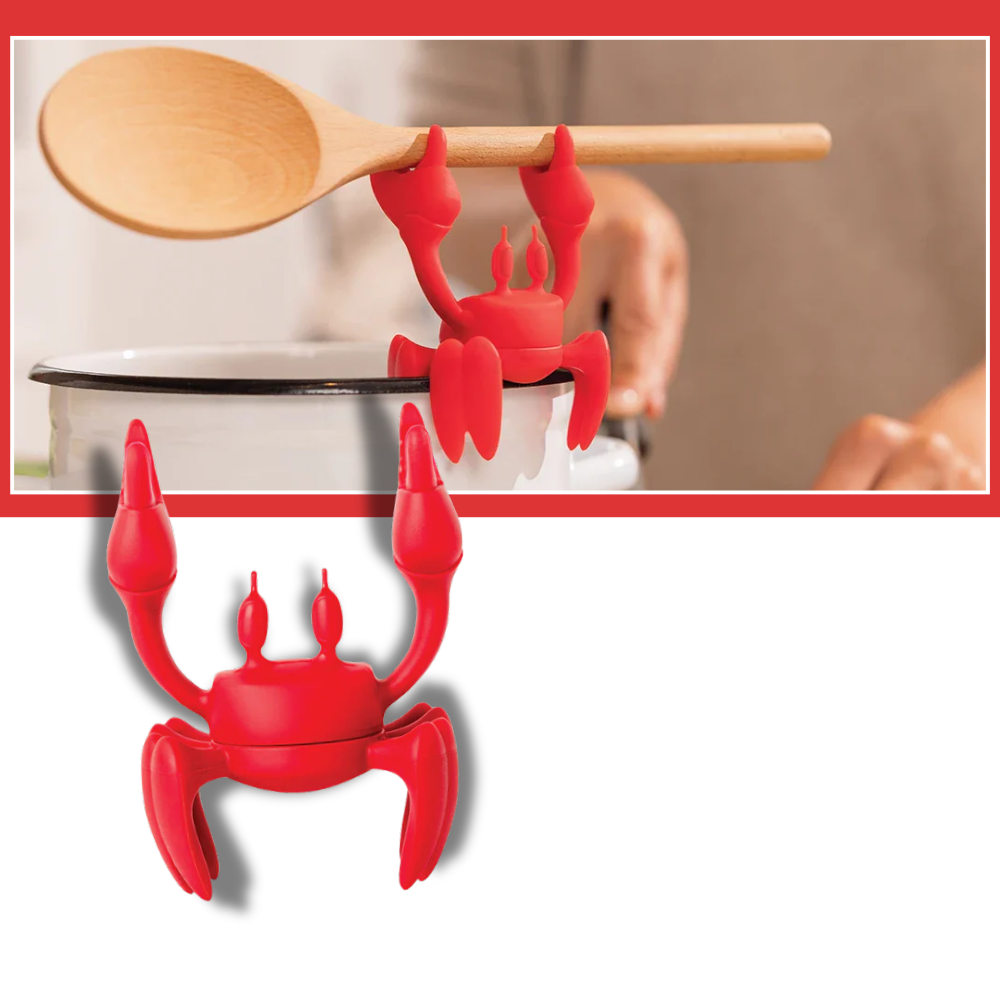 Fun Crab Non-Slip Spoon Holder