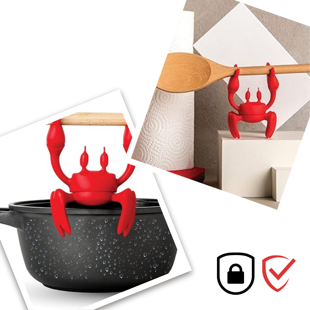 Fun Crab Non-Slip Spoon Holder