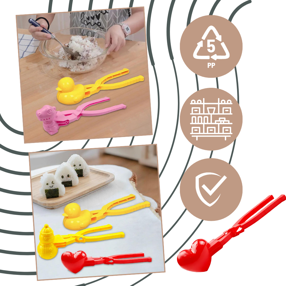 Fun Designs Sushi Rice Mold