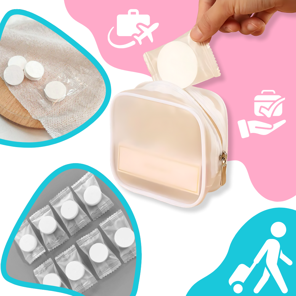 Gentle Cotton Compressed Towels