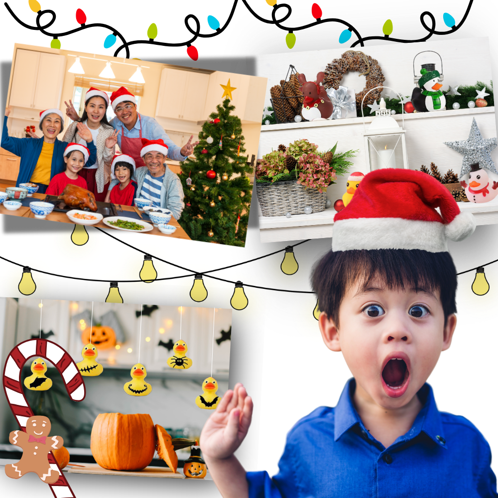 Halloween & Christmas Themed Duck Advent Calendar