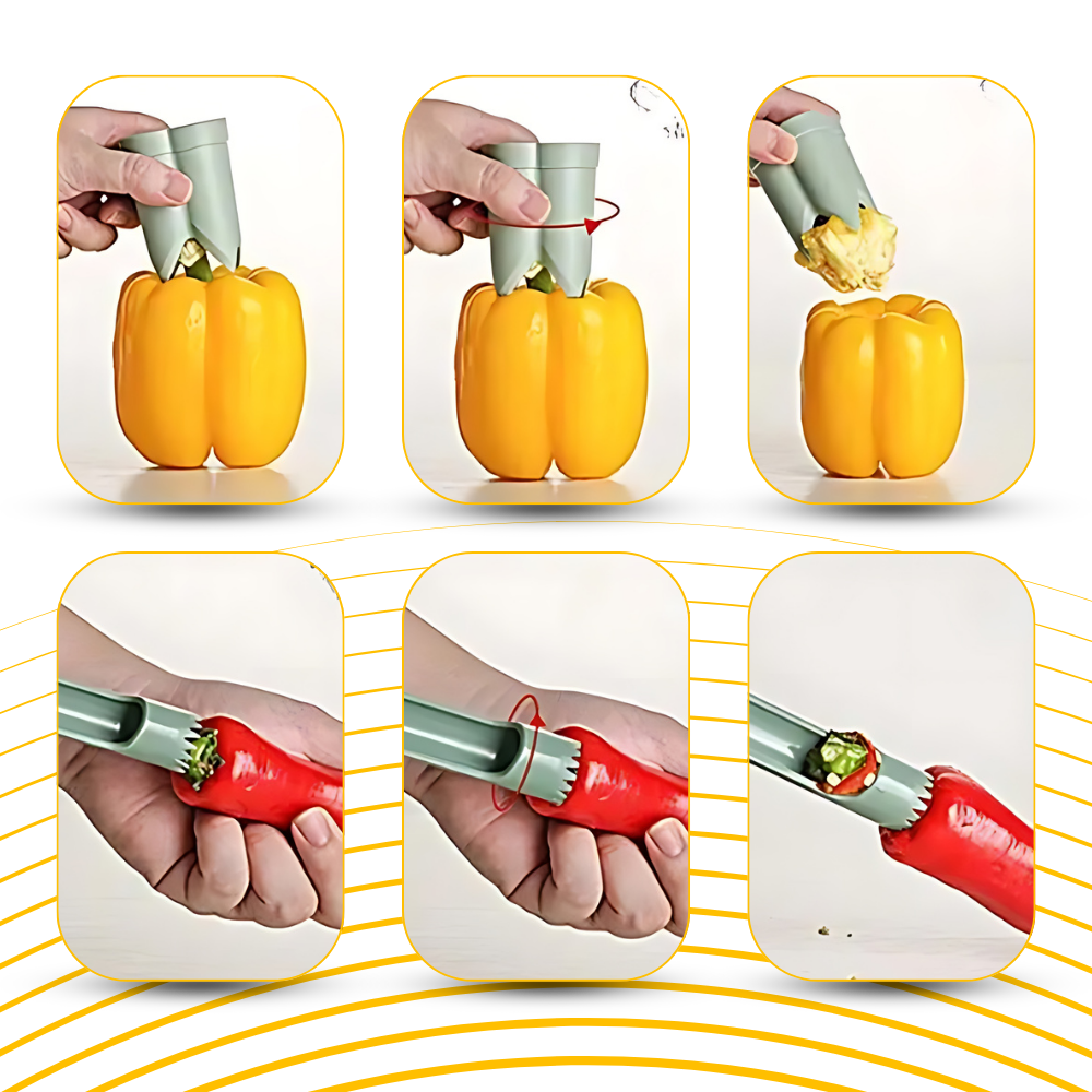 Harmless Fruit Pepper Corer