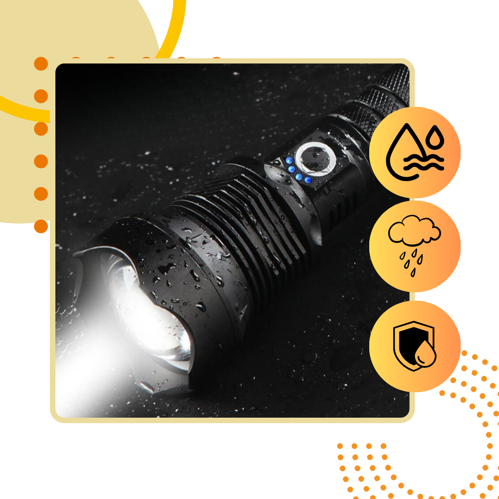 High Beam Rechargeable Led Torch