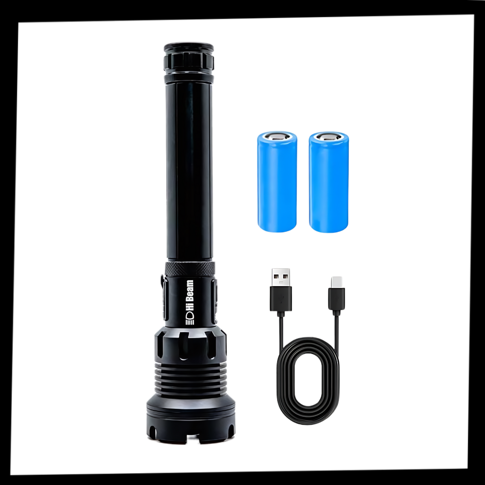 High Beam Rechargeable Led Torch