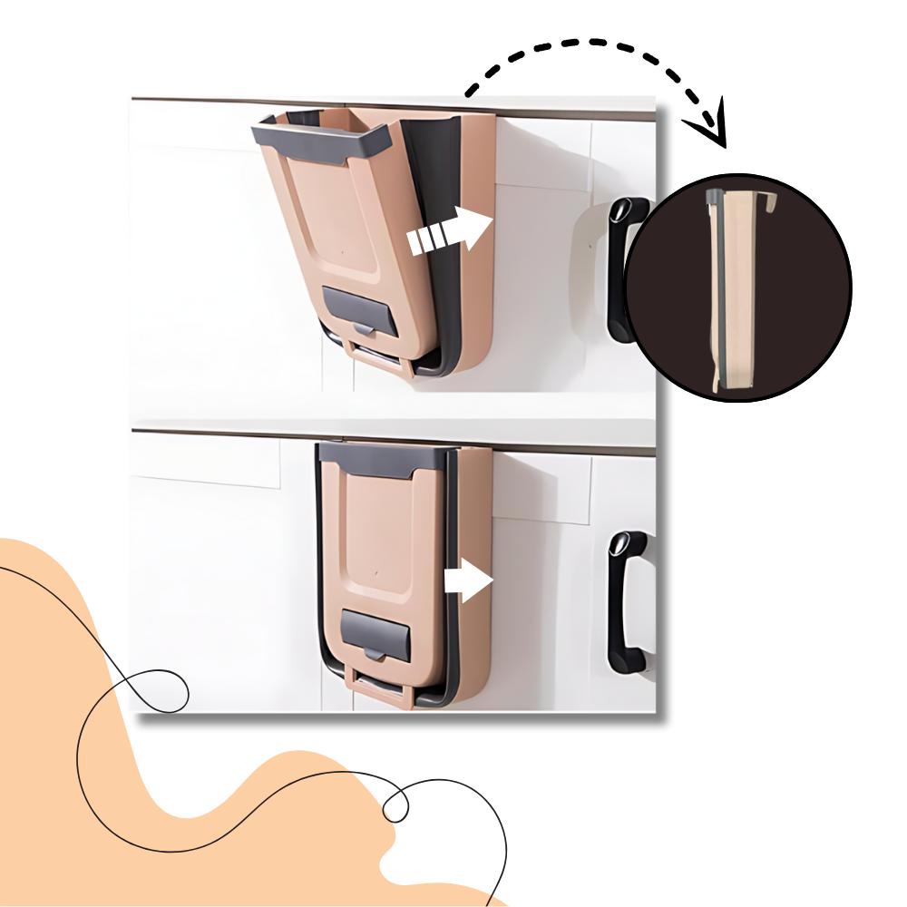 High Capacity Collapsible Trash Can