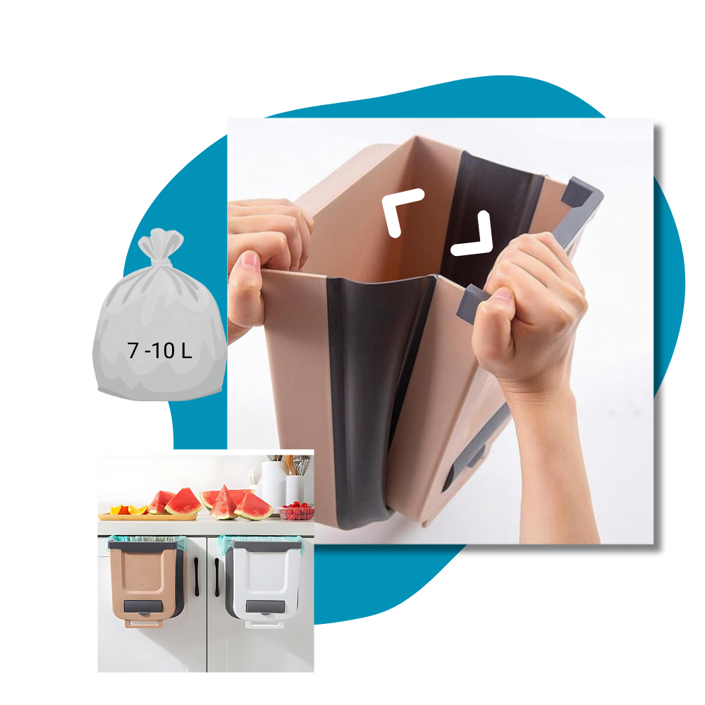 High Capacity Collapsible Trash Can