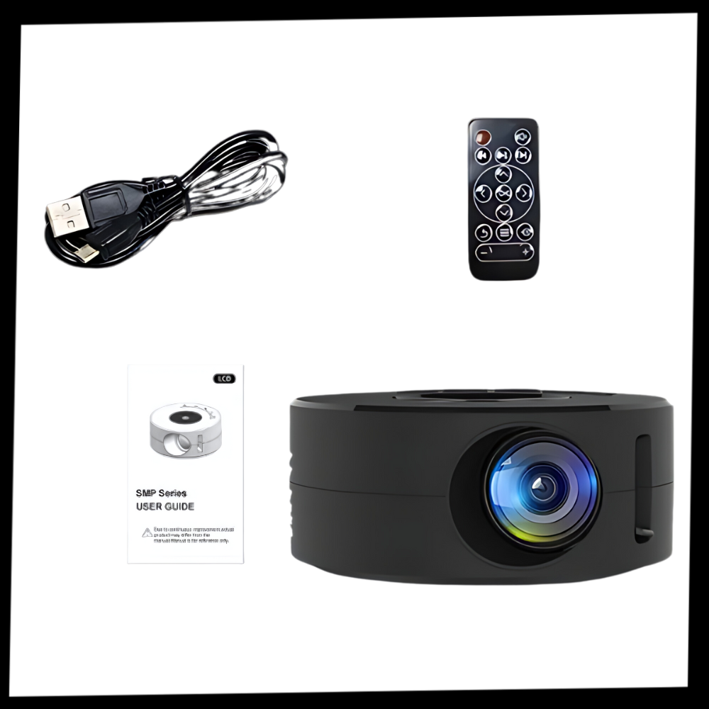 High Resolution Mini Movie Projector