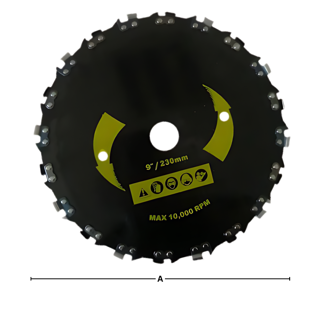 High RPM Steel Trimmer Head