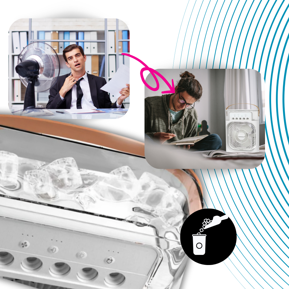 Hydrocooling Small Portable Air Conditioner