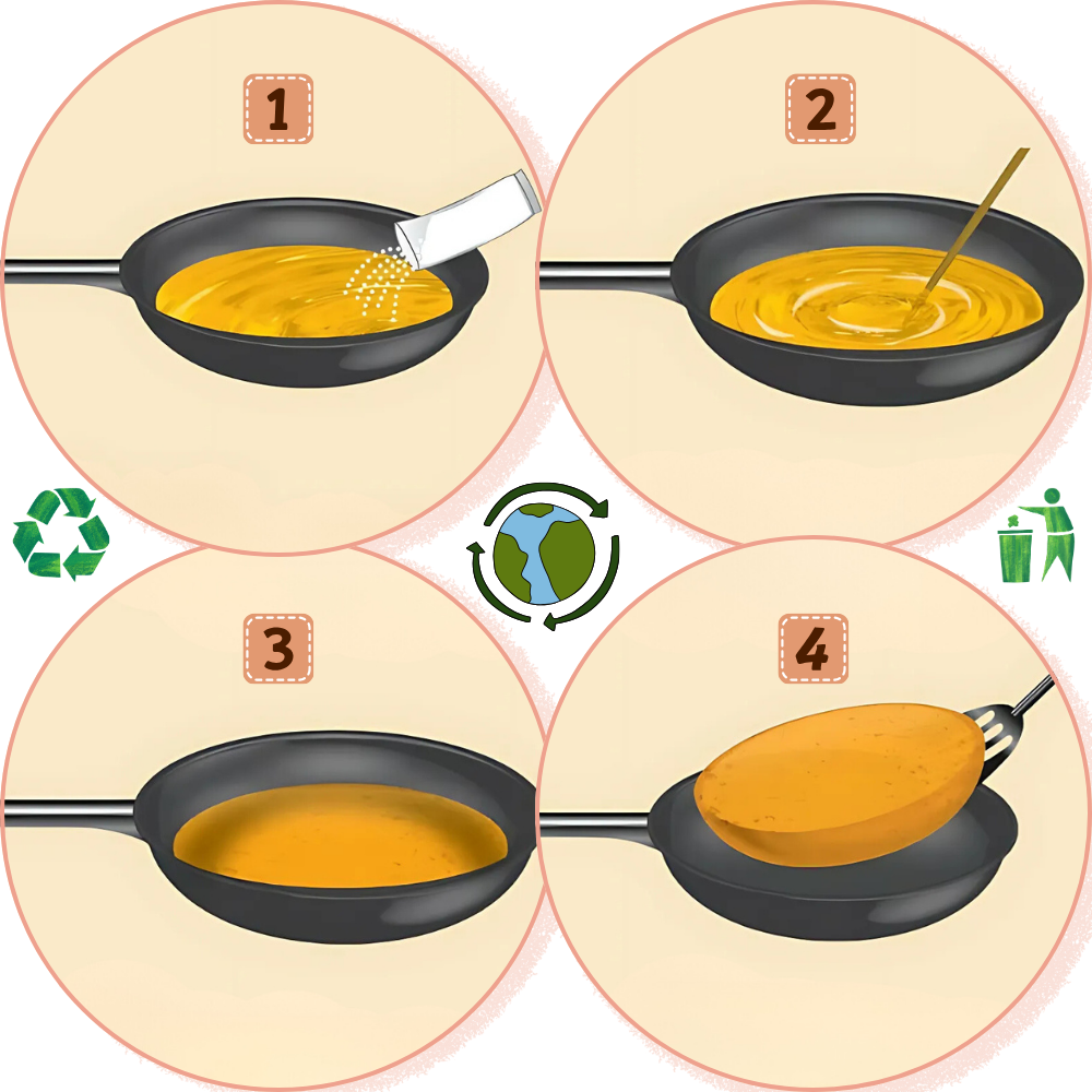 Hygienic Cooking Oil Solidifier