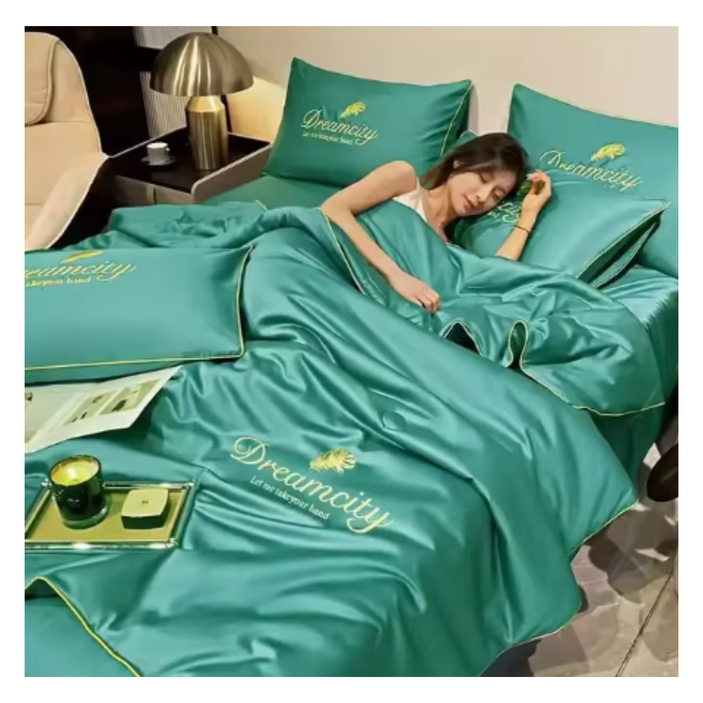 Icy Silk Soft Linen Duvet Cover